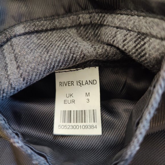 Men's River Island Wool Dress Coat, size M - Picture 8 of 8